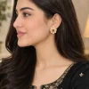 Amber Blossom Crystal Stud Earrings (4)