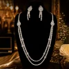 Celestine Cascade Necklace Set (1)