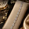 Classic Square Crystal Bracelet (1)