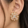 Crystal Oval Majesty Earrings (5)