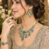 Emerald Garden Bridal Jewelry Set (4)