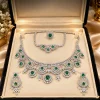 Emerald Royale Bridal Jewelry Set (1)
