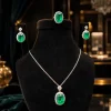 Emerald Solstice Pendant Set (1)