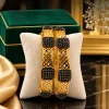 Midnight Onyx Lattice Bangles (1)