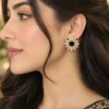 Onyx Noir Bloom Earrings (5)
