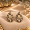 Onyx Teardrop Earrings (1)