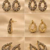 Onyx Teardrop Earrings (7)