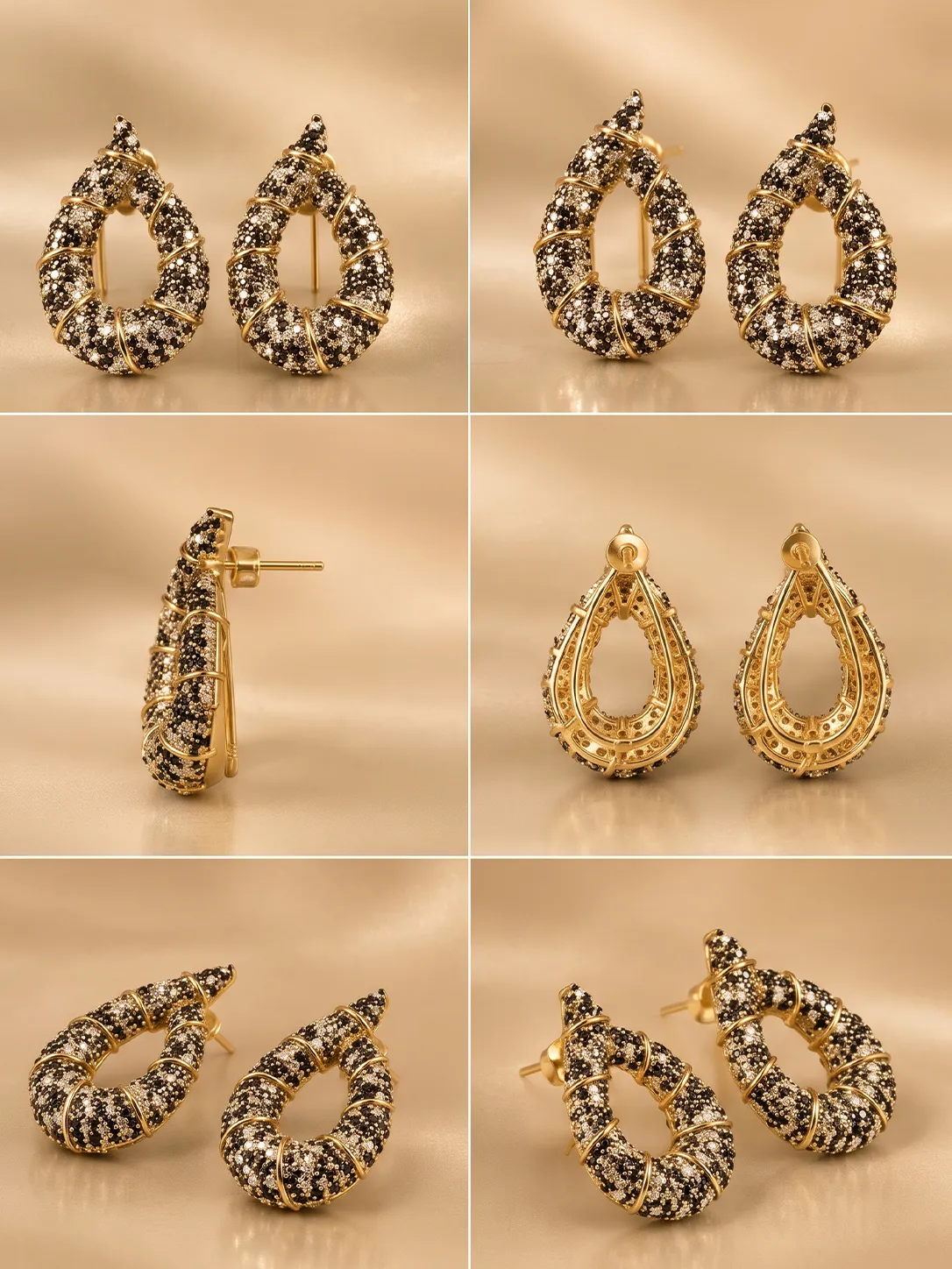 Onyx Teardrop Earrings (7)