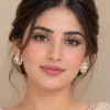 Pearl Blossom Crystal Stud Earrings (6)