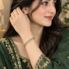 Peridot Teardrop Bracelet (5)