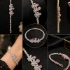 Rose Petal Crystal Bracelet (2)