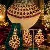 Ruby Heritage Bridal Jewelry Set (1)