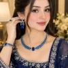 Sapphire Blue Regal Necklace Set (3)