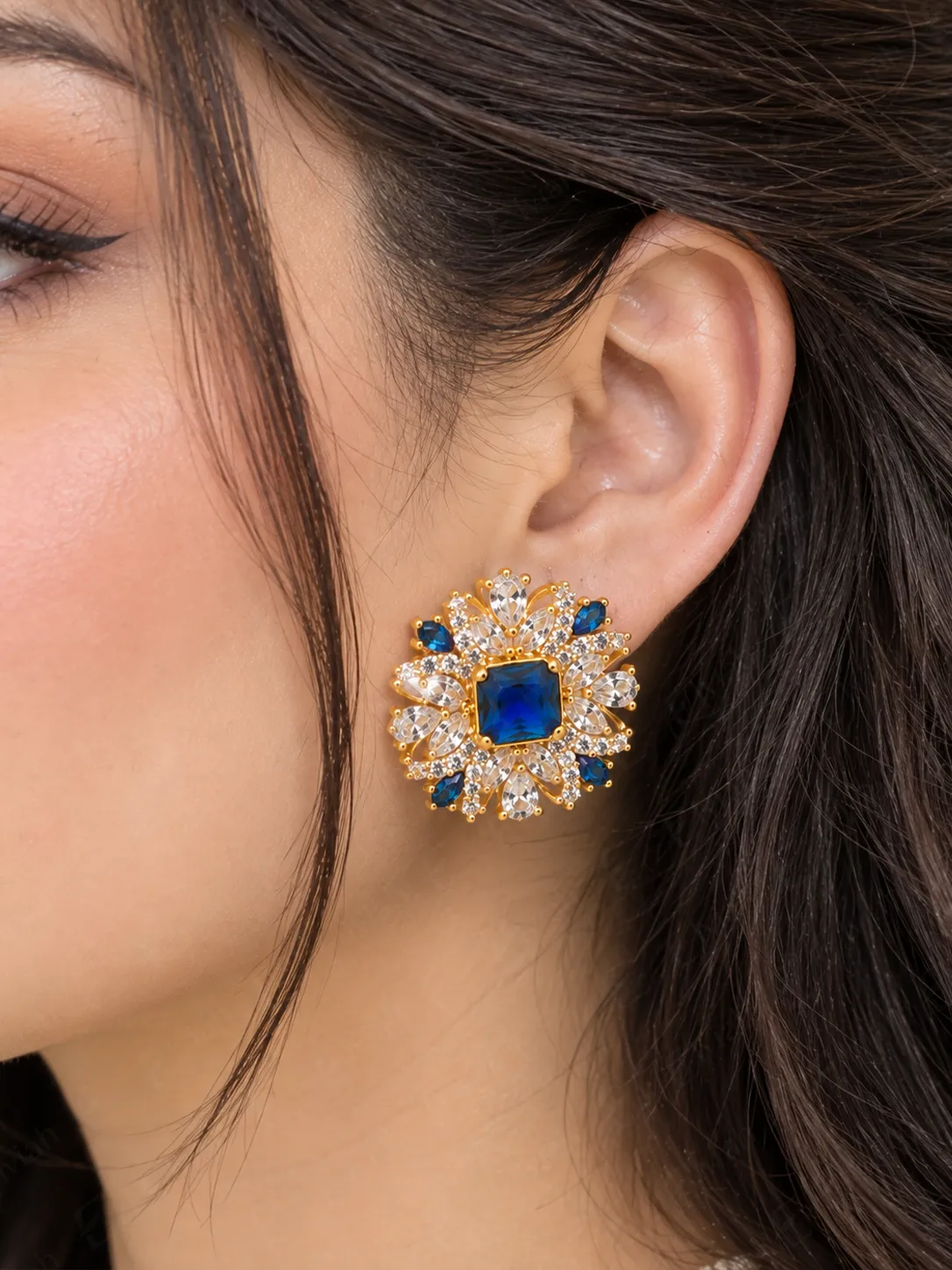 Sapphire Garden Crest Earrings (5)