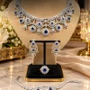 Sapphire Royale Bridal Jewelry Set (1) Blue Sapphire Bridal Jewelry Set