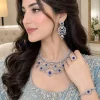 Sapphire Royale Bridal Jewelry Set (4)