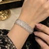 Silver Coin Cascade Bracelet (3)