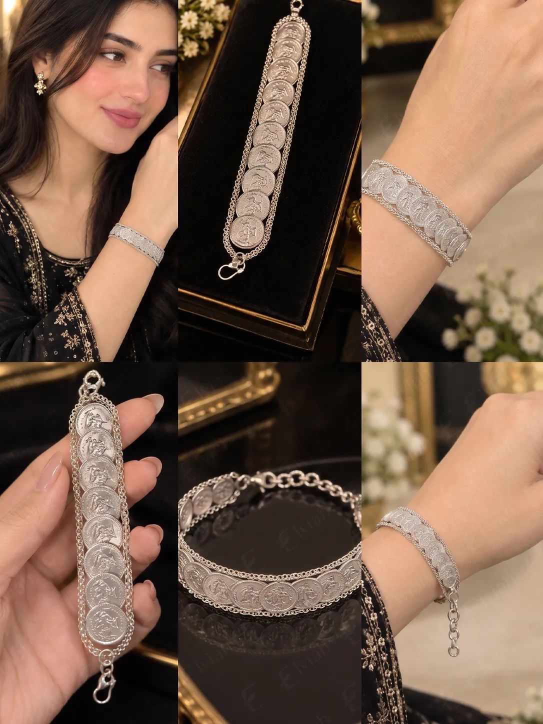 Silver Coin Heritage Bracelet (6)