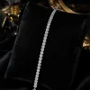 Silver Petal Line Bracelet (1)