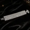 Silver Petal Weave Bracelet (1)
